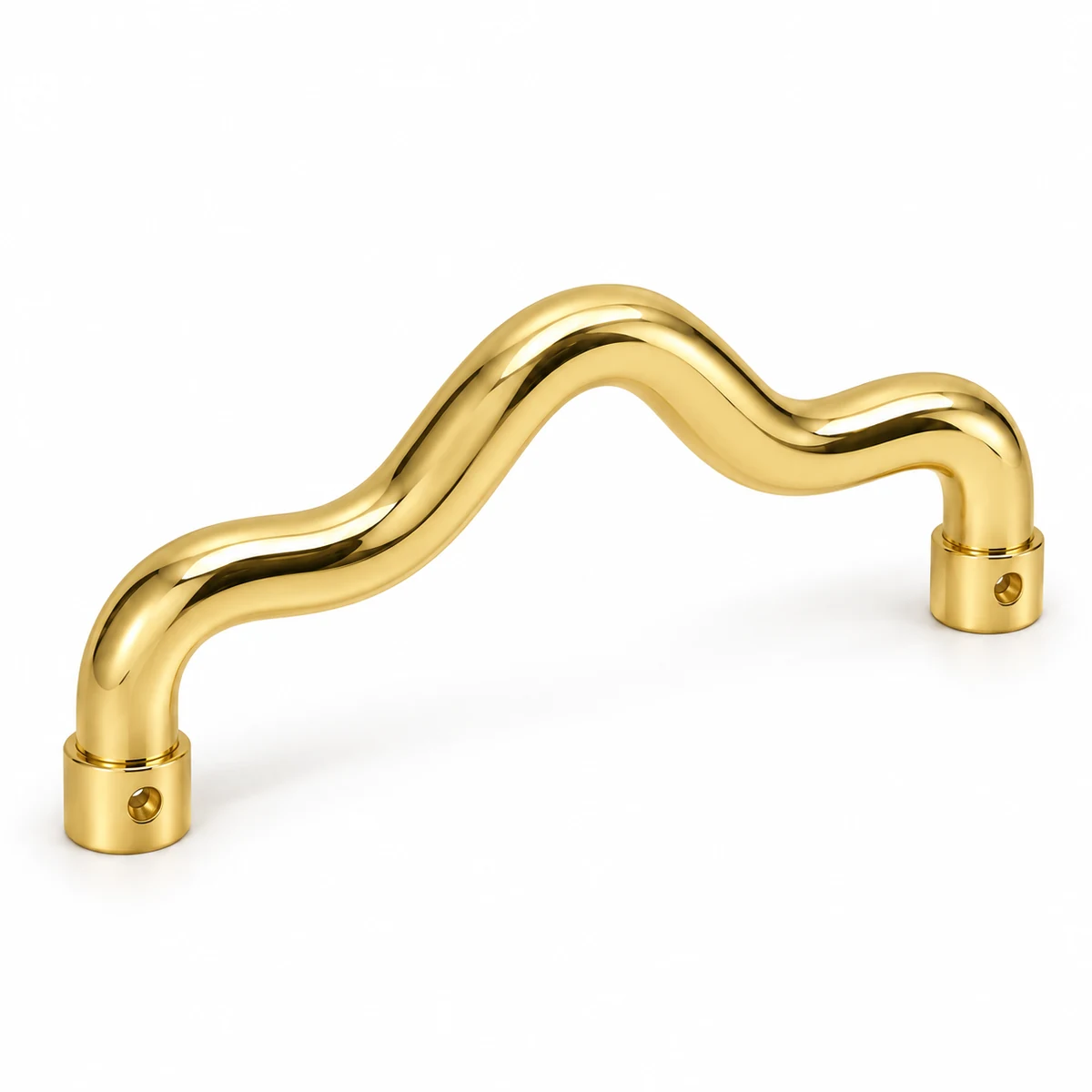 Sculptural Metal Top Handle (Ring / Wave / T-bar) thumbnail 2
