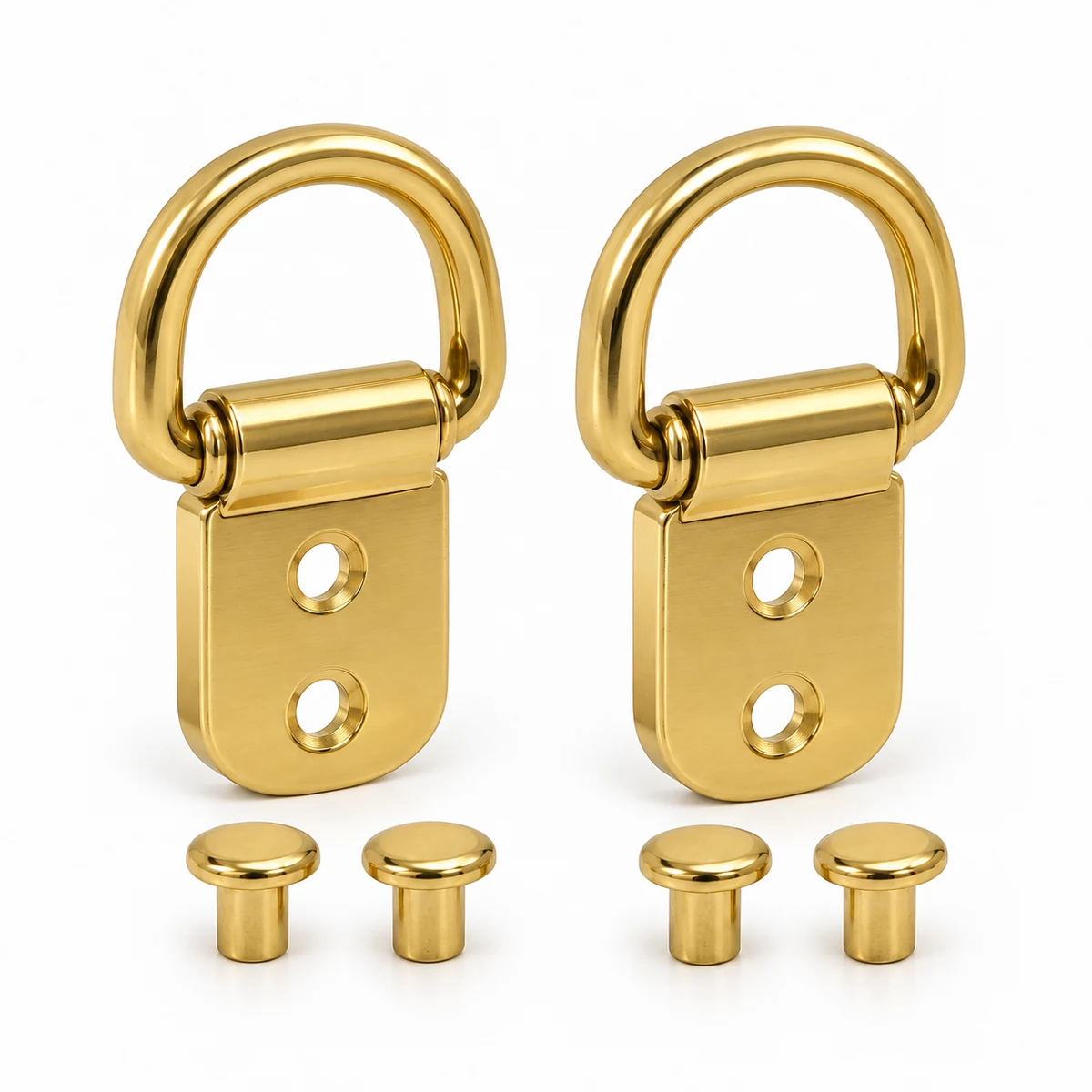 Handle Hinge Tab Set (Brass) thumbnail 2