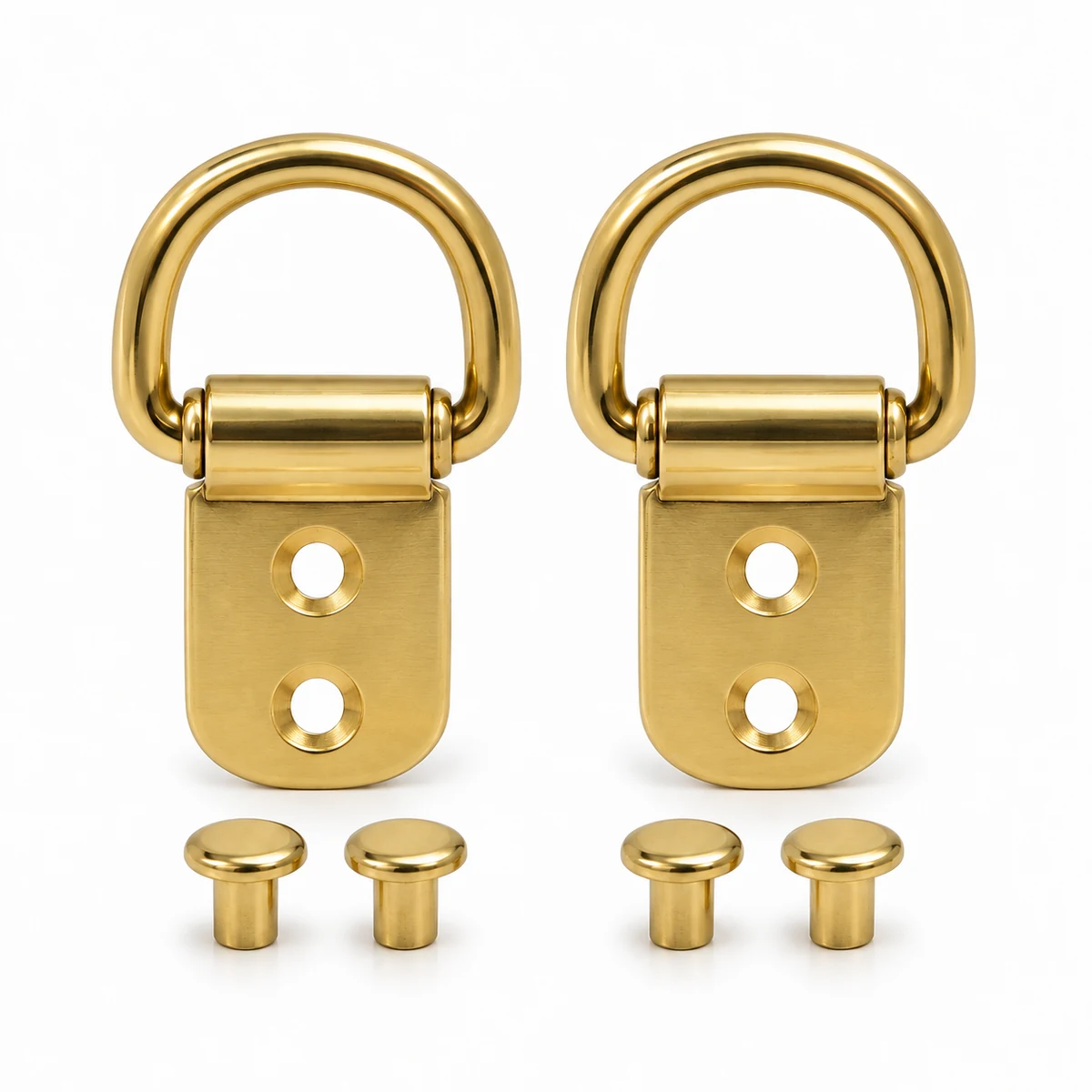 Handle Hinge Tab Set (Brass) thumbnail 3