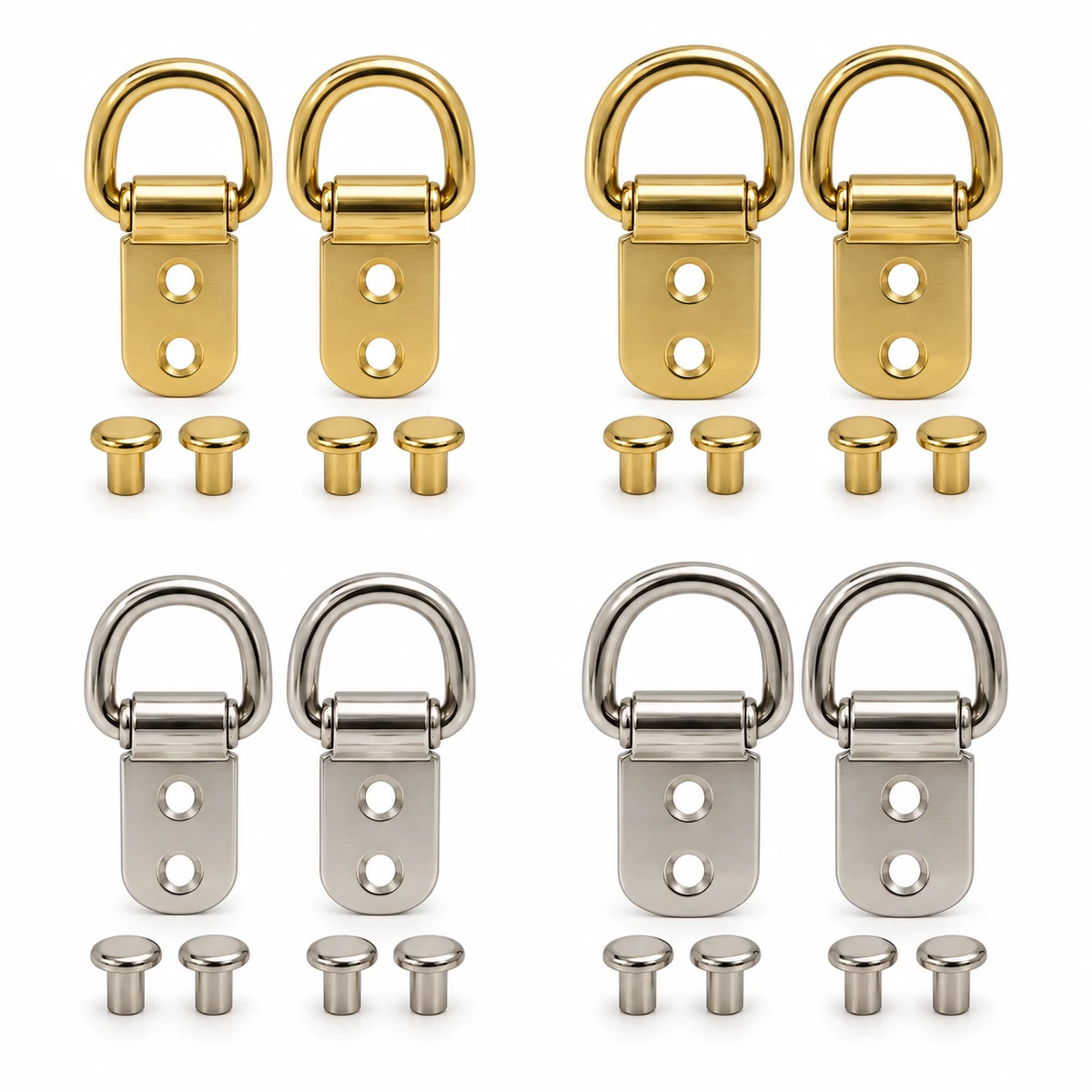 Handle Hinge Tab Set (Brass) thumbnail 5
