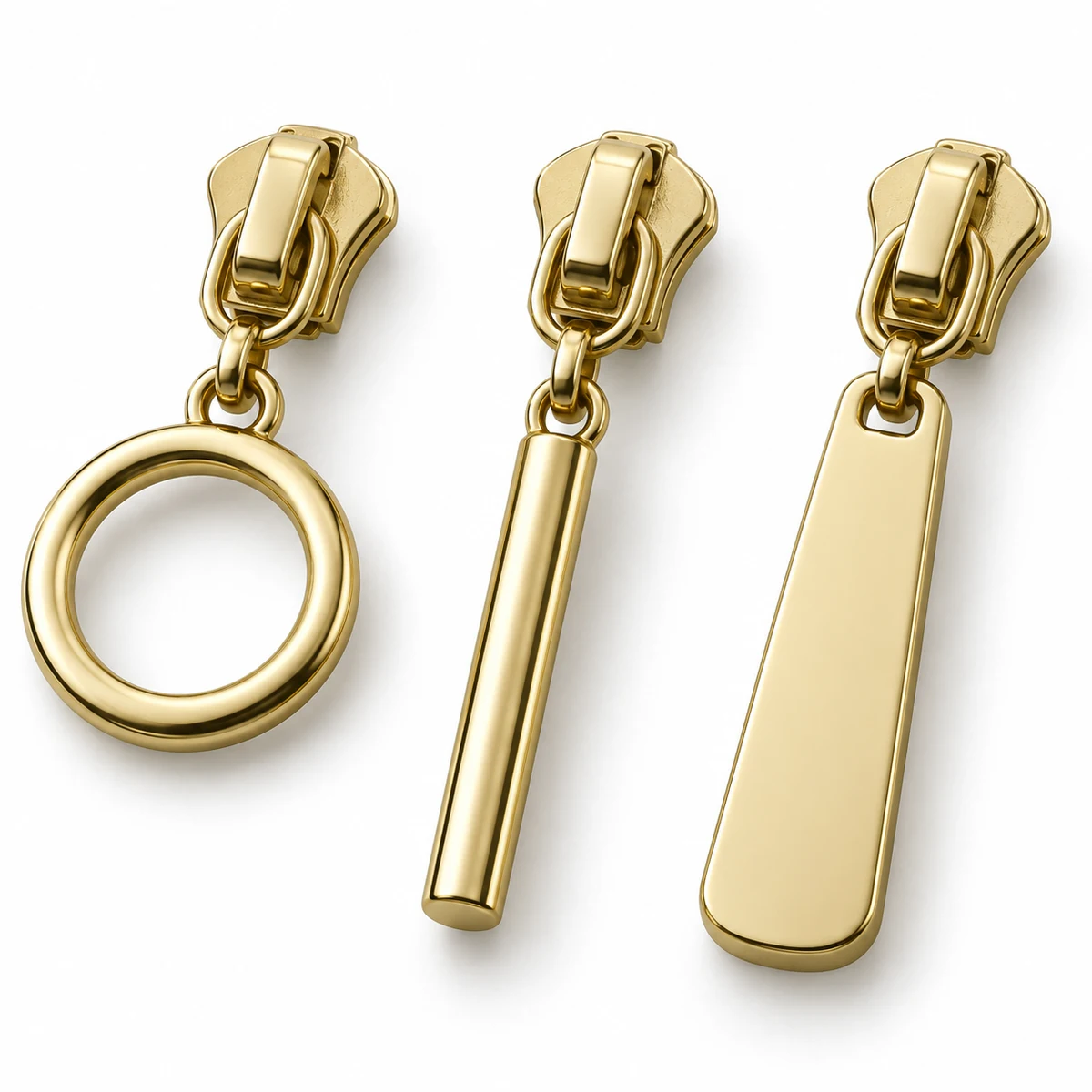 Non-logo Design Zipper Pullers (Ring / Bar / Long Tab) thumbnail 2