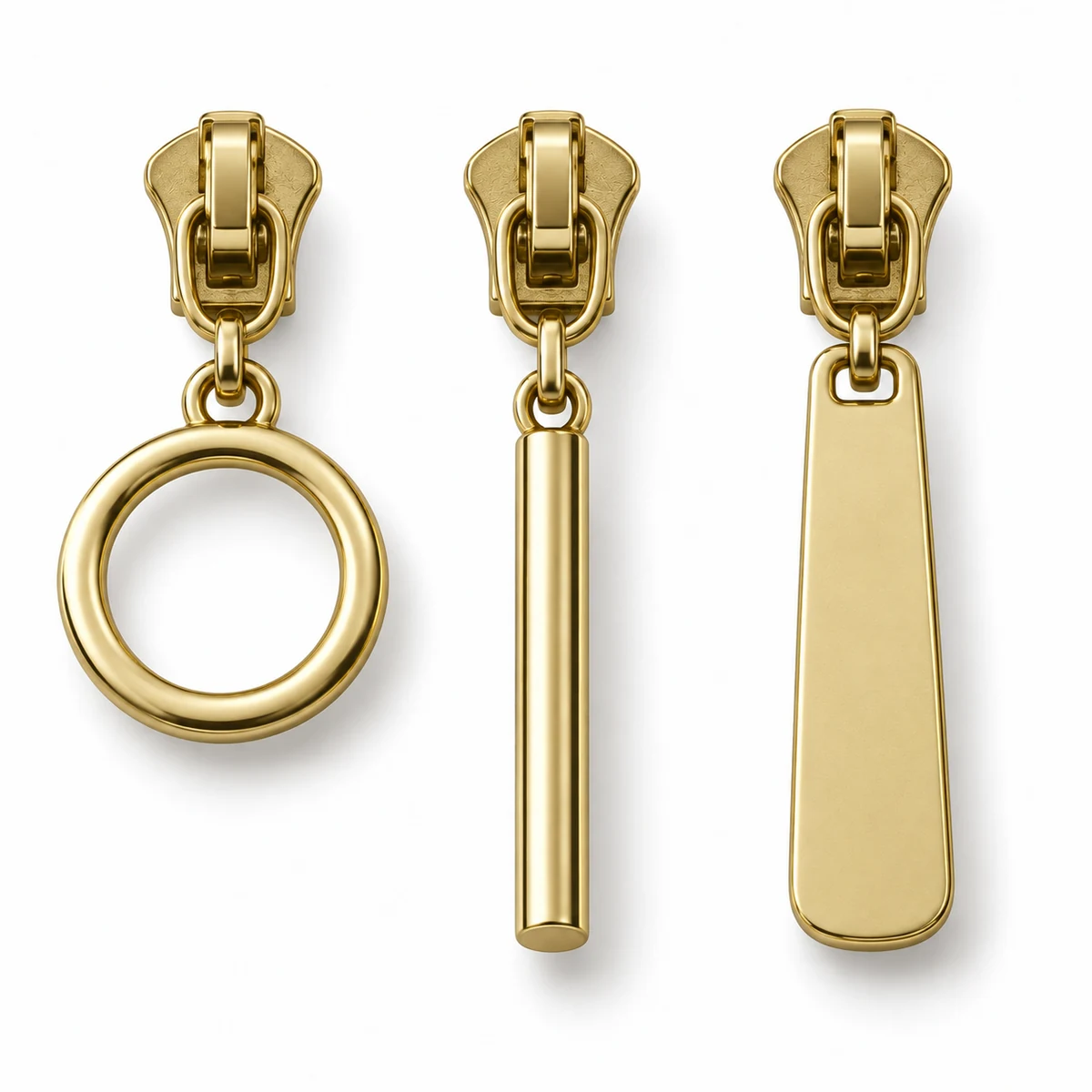 Non-logo Design Zipper Pullers (Ring / Bar / Long Tab) thumbnail 3