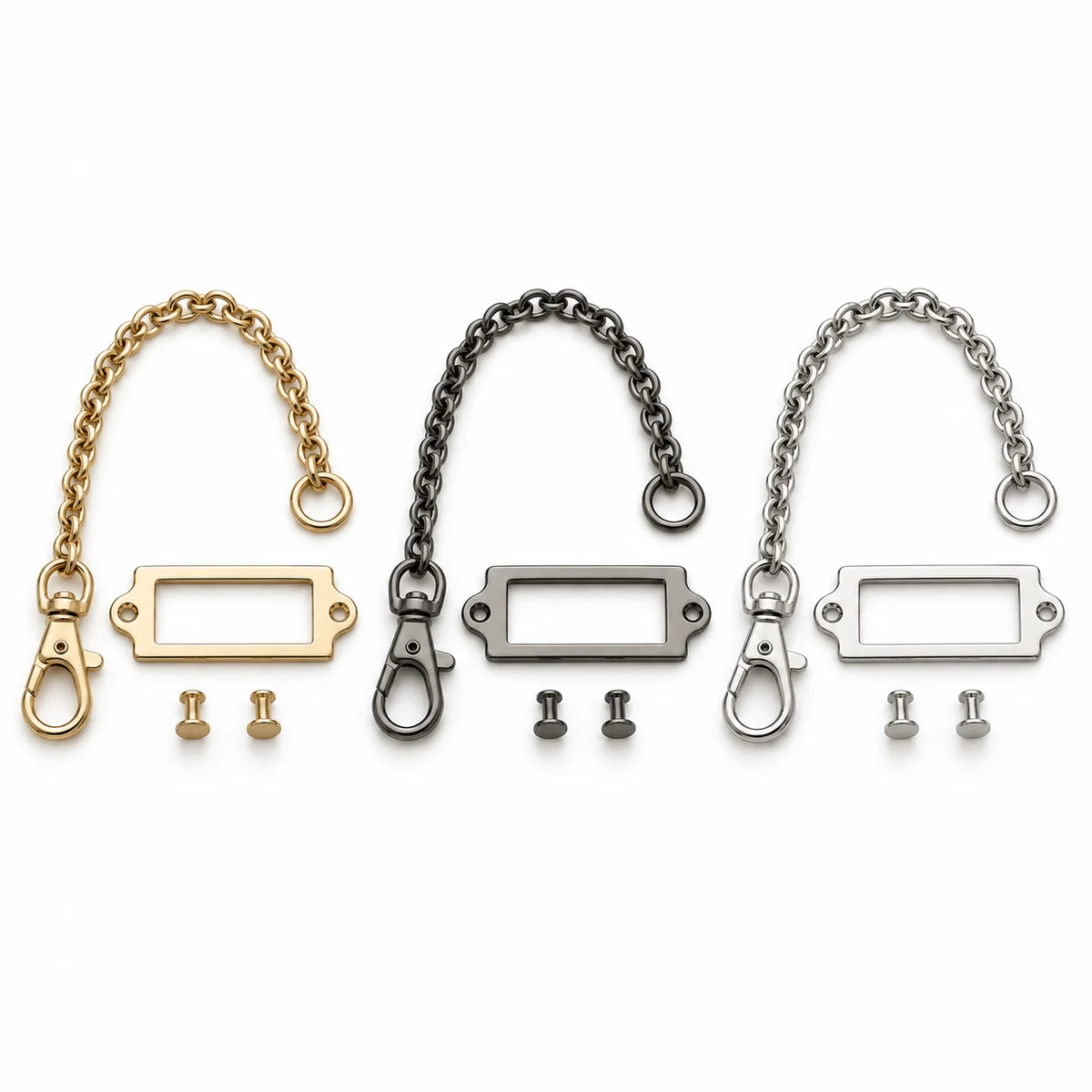 Internal Key Leash Clip + Metal Label Holder thumbnail 5
