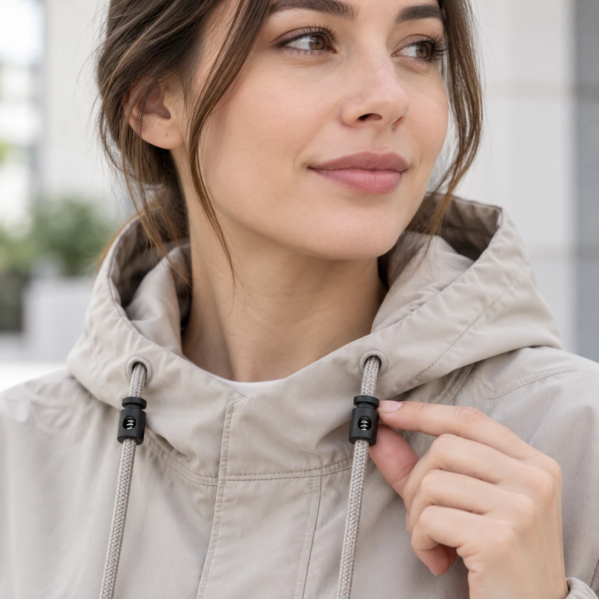 Metal Barrel Cord Lock (Single-hole, Matte) thumbnail 6