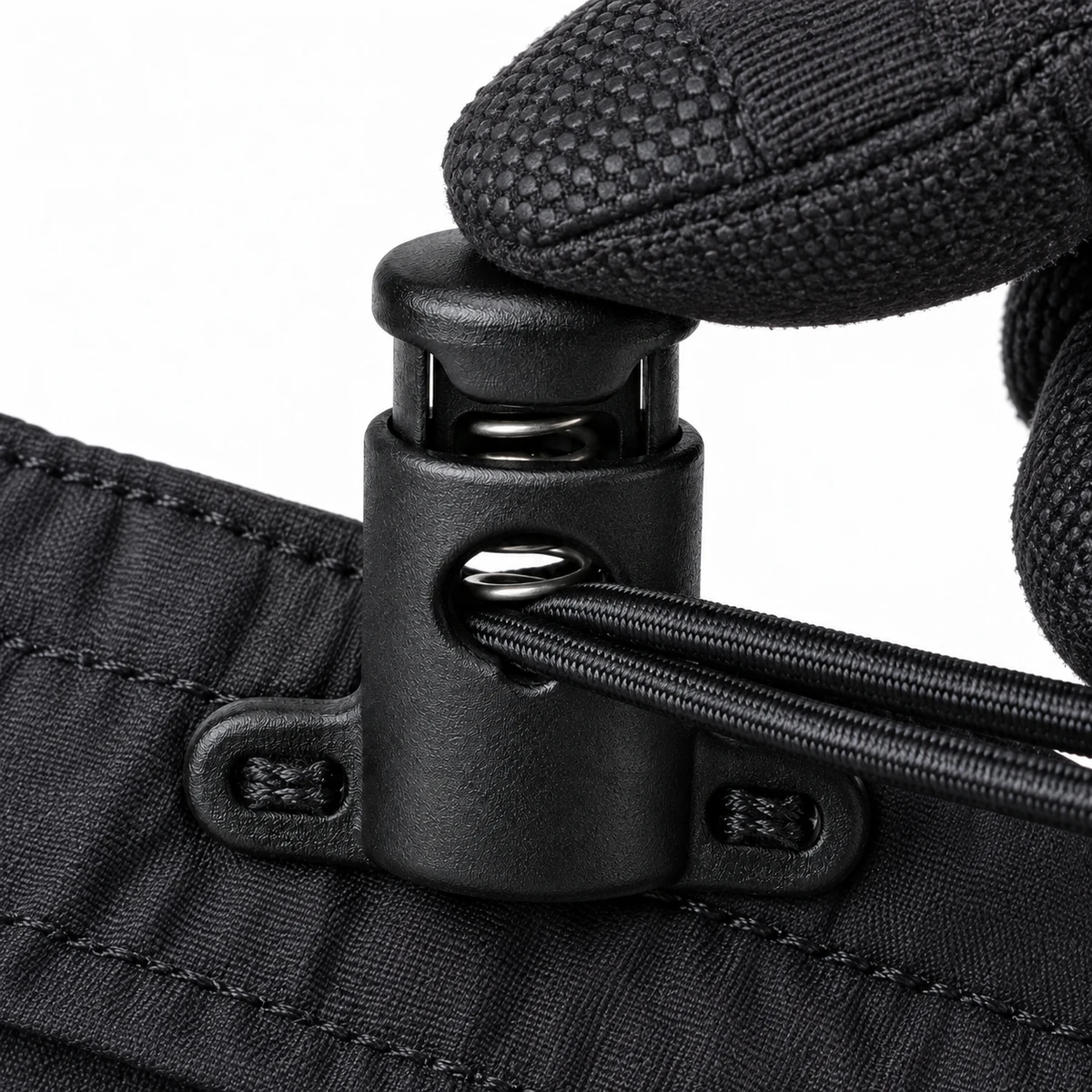 One-hand Hem Cord Lock with Sew Tab thumbnail 4