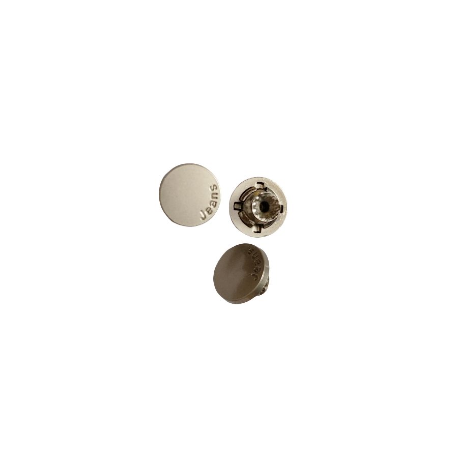 Oval Zinc Alloy Button (Ref. 36014) hardware product image