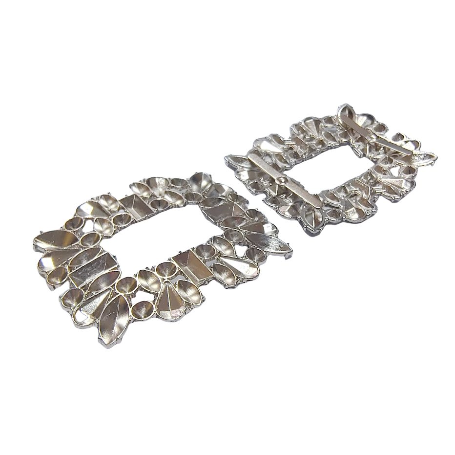 Rhinestone Zinc Alloy Buckle 18575 hardware product image