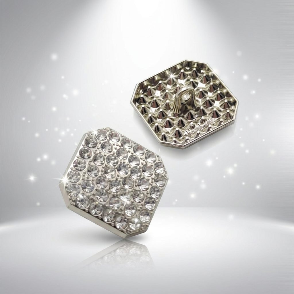 Rhinestone Zinc Alloy Button (Ref. 67457) hardware product image