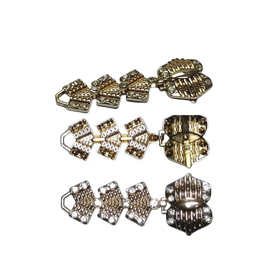 Rhinestone Zinc Alloy Chain 10963 main product gallery image
