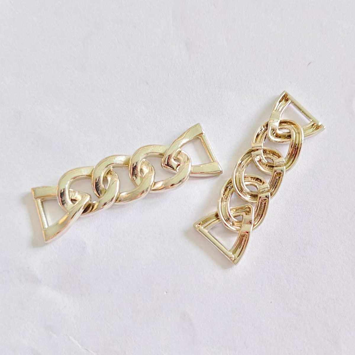 Sequined Rhinestone Zinc Alloy Charm hardware product image