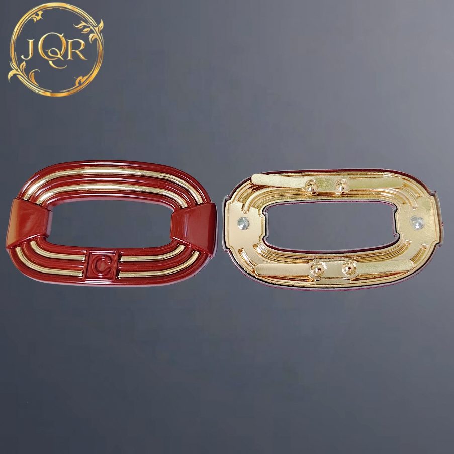Rhinestone Zinc Alloy Shoe Buckle 22011 hardware product image