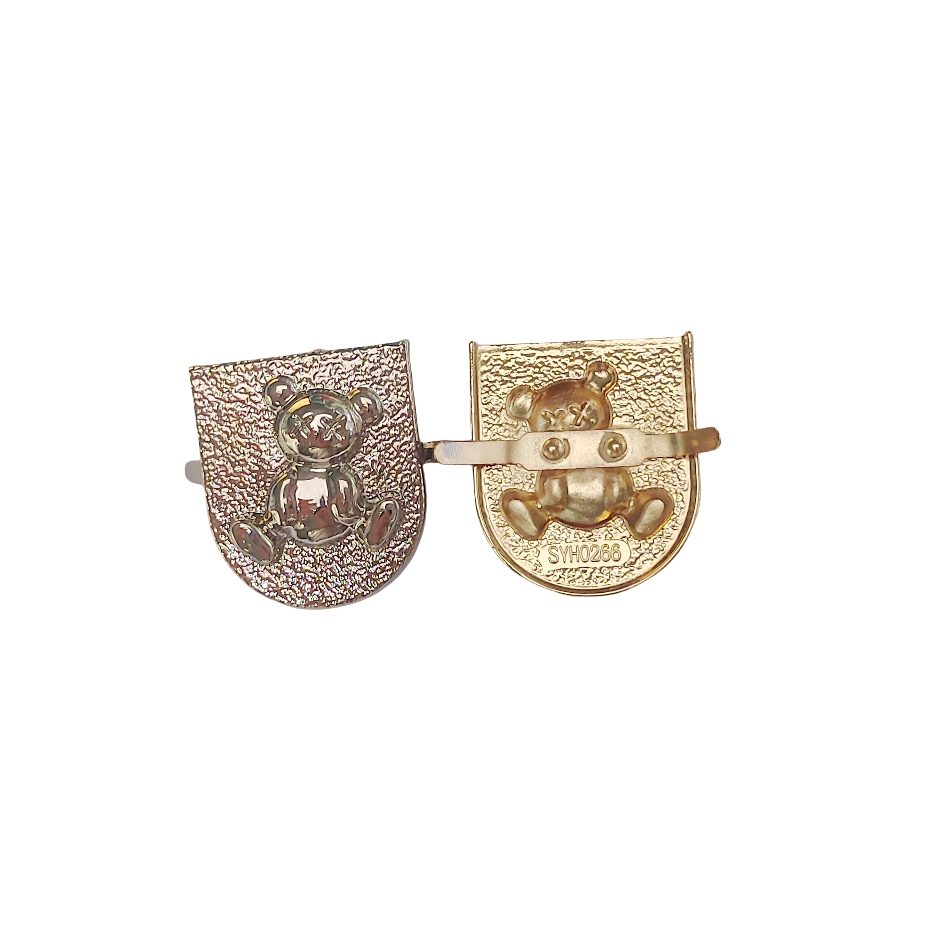 Rhinestone Zinc Alloy Shoe Buckle 71621 hardware product image