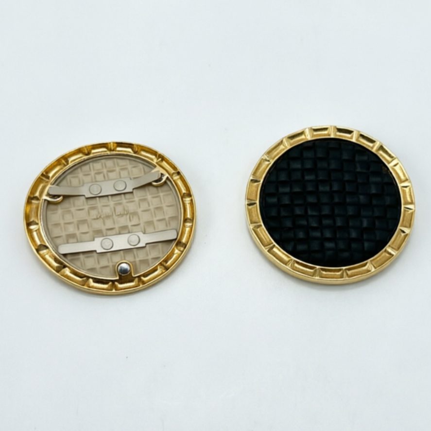 Round Belt Shoe Buckle hardware product image
