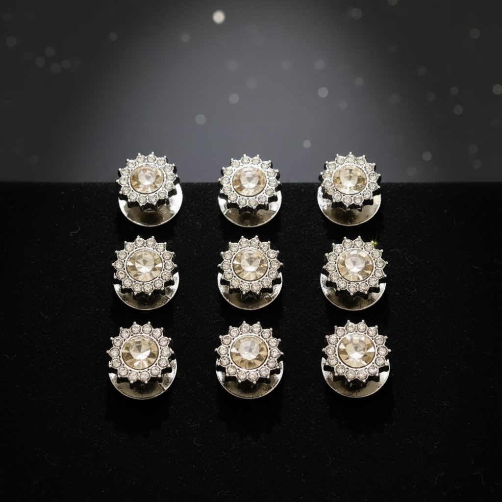 Round Metal Snap Button main product gallery image
