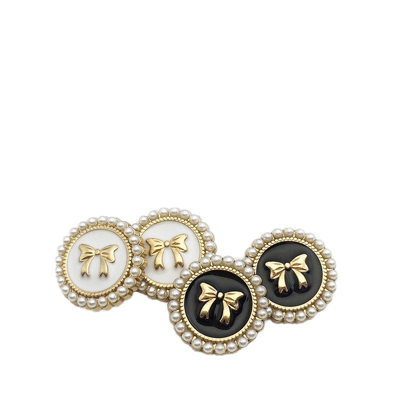 Round Zinc Alloy Shank Button (Ref. 54784) main product gallery image