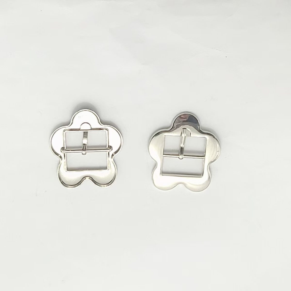 Flower Zinc Alloy Shoe Pin Buckle main product gallery image
