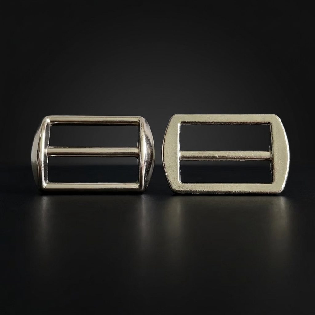 Silver Black Zinc Alloy Shoe Buckle main product gallery image