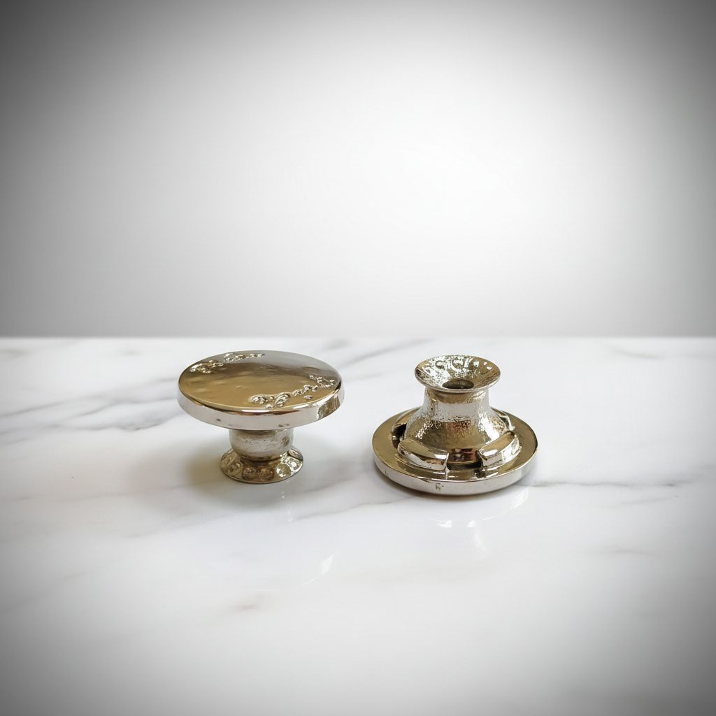 Zinc Alloy Snap Jeans Button hardware product image