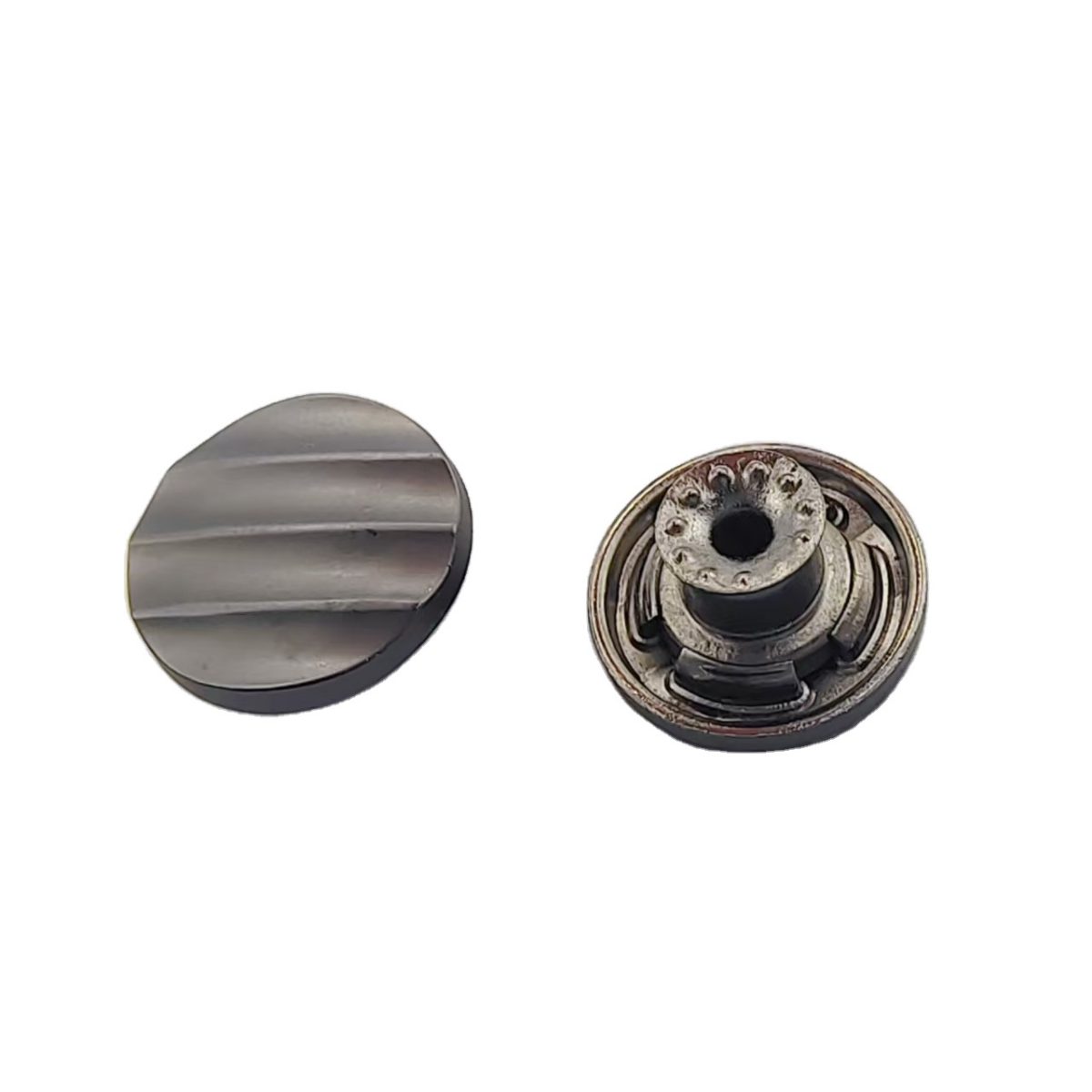 Square Metal Snap Button main product gallery image