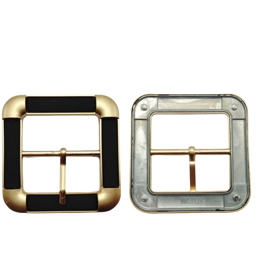 Square Zinc Alloy Belt Buckle main product gallery image