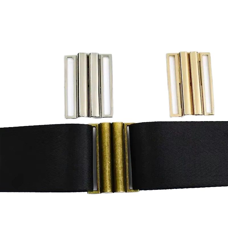 Gold Metal Swimwear Lingerie Buckle hardware product image