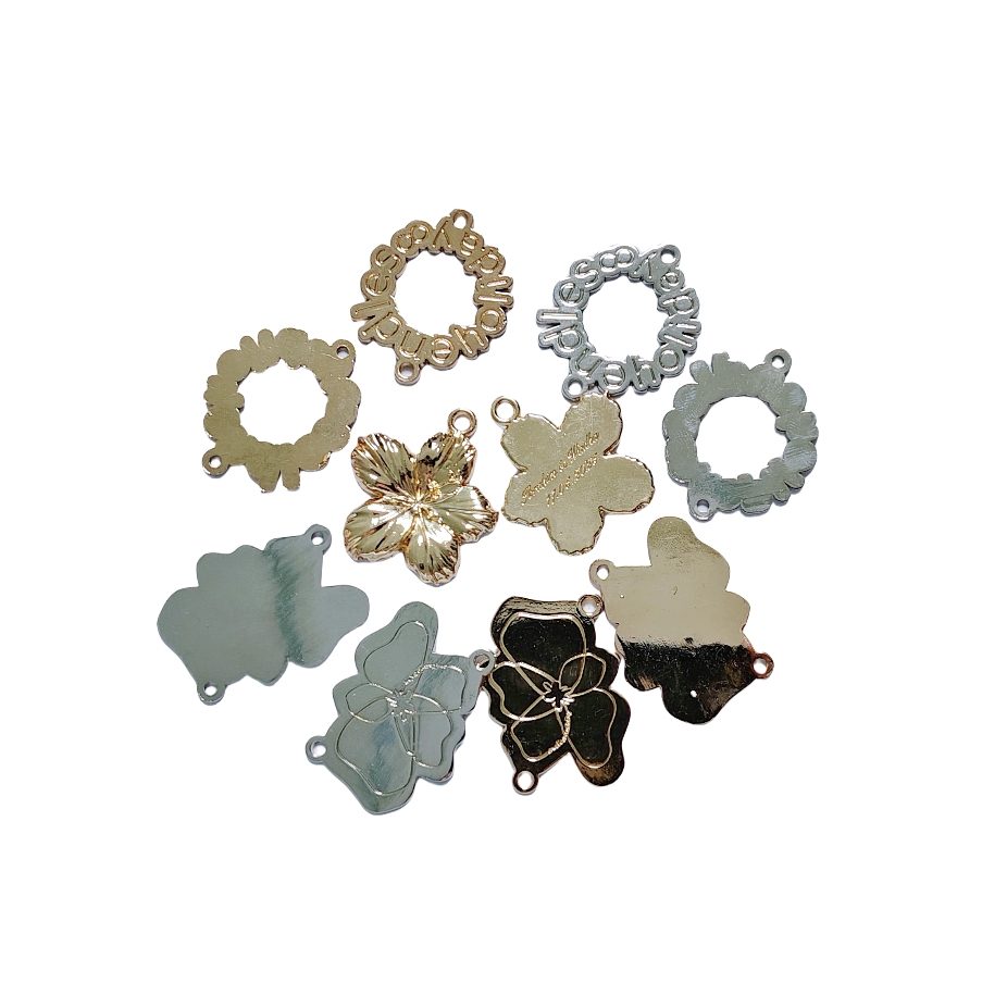 3D Zinc Alloy Metal Sequin Trim hardware product image
