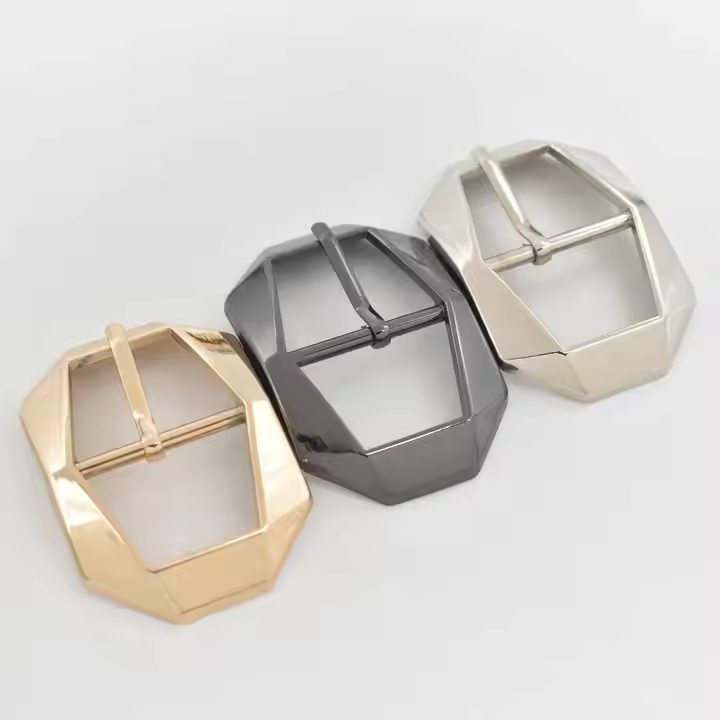 Auto-Lock Zinc Alloy Belt Buckle main product gallery image