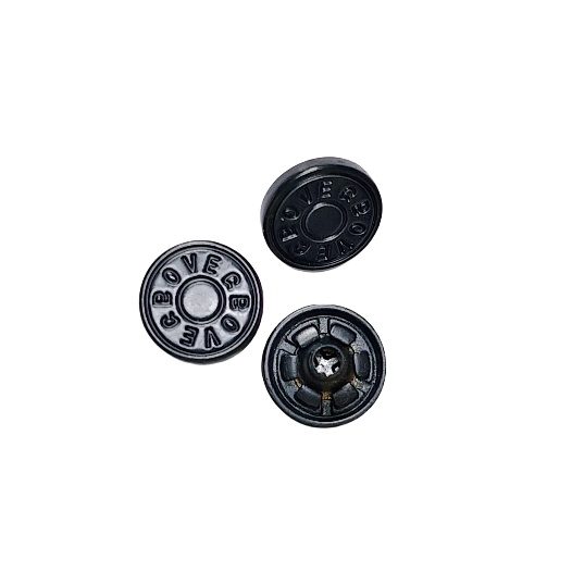 Zinc Alloy Button (Ref. 46545) main product gallery image
