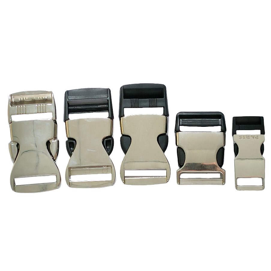 Zinc Alloy Side Release Webbing Buckle main product gallery image